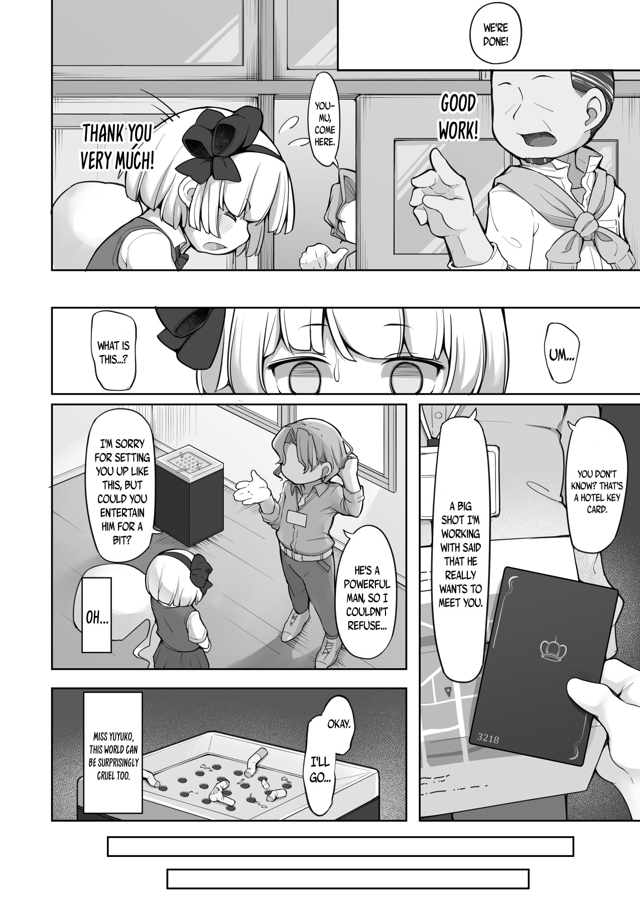 Hentai Manga Comic-Youmu-chan, The Idol With No Relatives Who Can't Refuse-Read-5